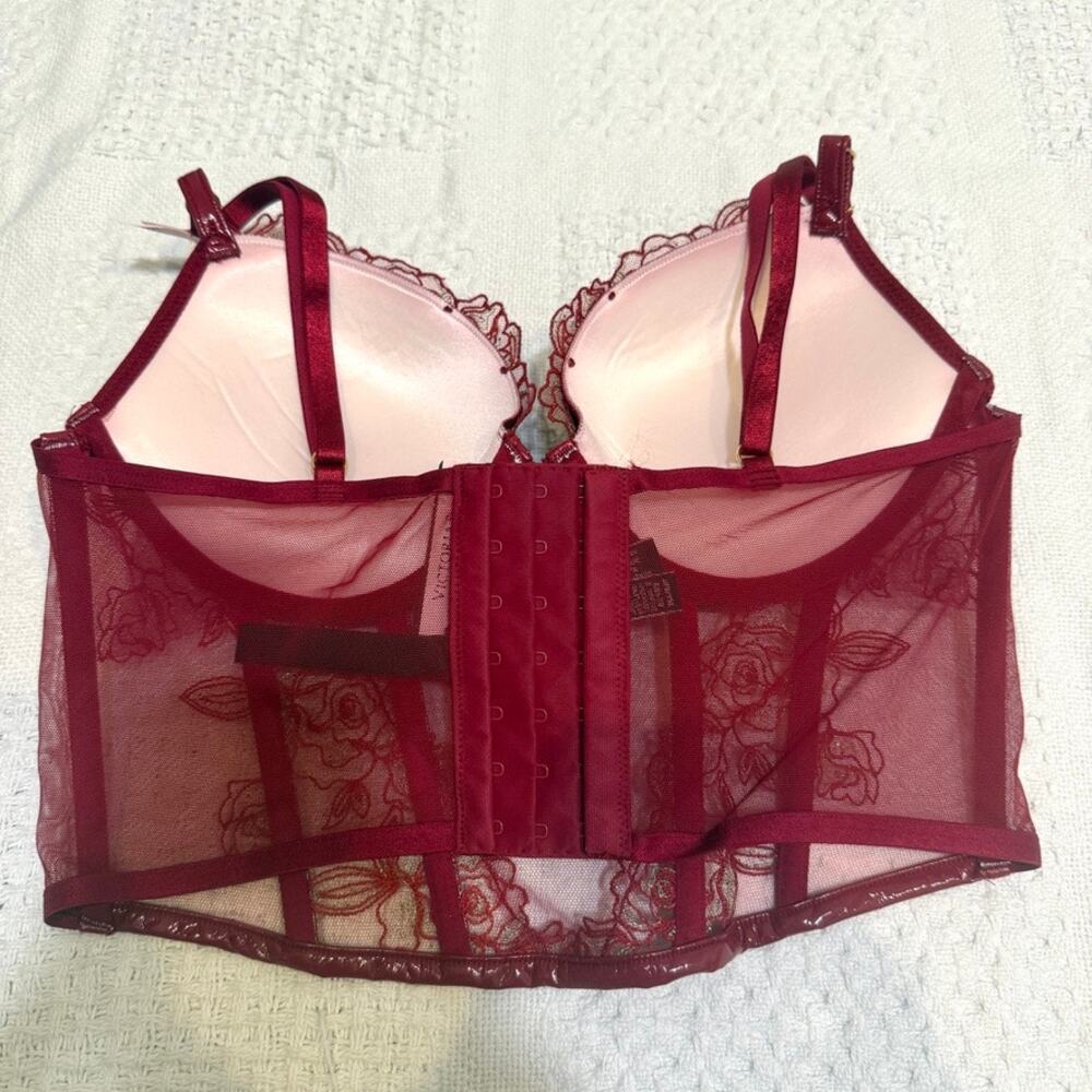 Victoria's Secret 36B Very Sexy Midnight Affair push-up corset BC3 3227 - Picture 6 of 10